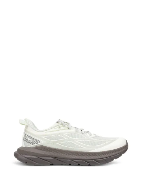 HOKA logo-print panelled sneakers Neutrals 1176679MDW