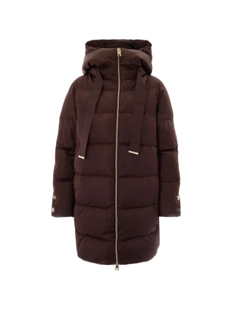 Herno quilted hooded jacket Brown PI1304D12170Z