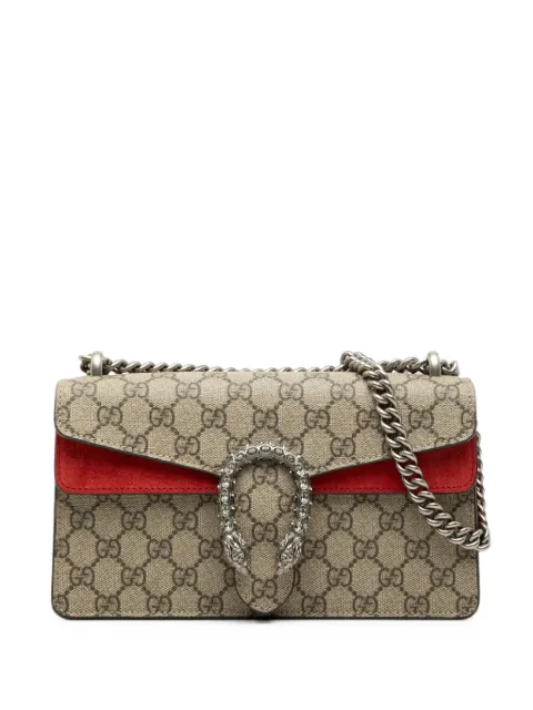 Gucci Pre-Owned 2016-2026 Medium GG Supreme Dionysus crossbody bag Neutrals VW2VW4LGNFKUPSE4