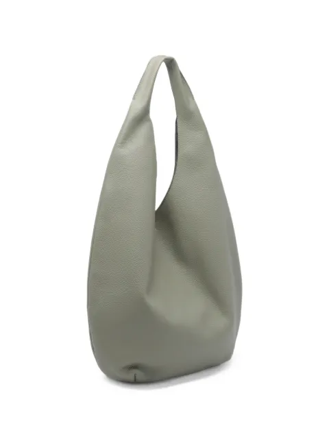 A.P.C. Neigegrained leather shoulder bag Green PXCBCF67008