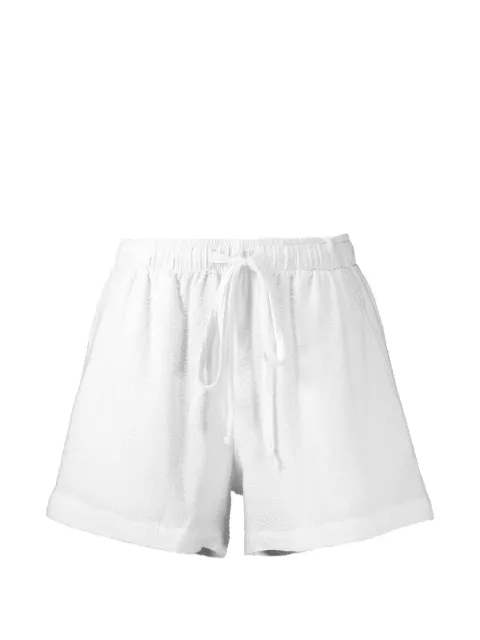 The Lady And The Sailor Flutter drawstring mini shorts White FS2026WHTWHT