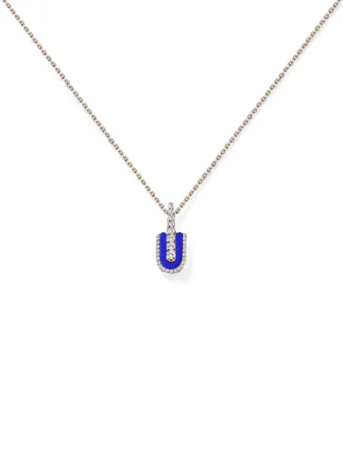 U LOS ANGELES U Solo lapis and diamond necklace Pink 169872
