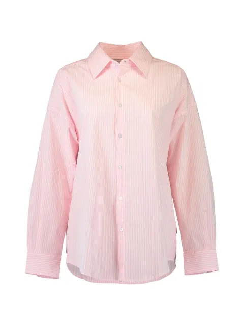 The Lady And The Sailor Sunday striped shirt Pink SS2026PNKWHT