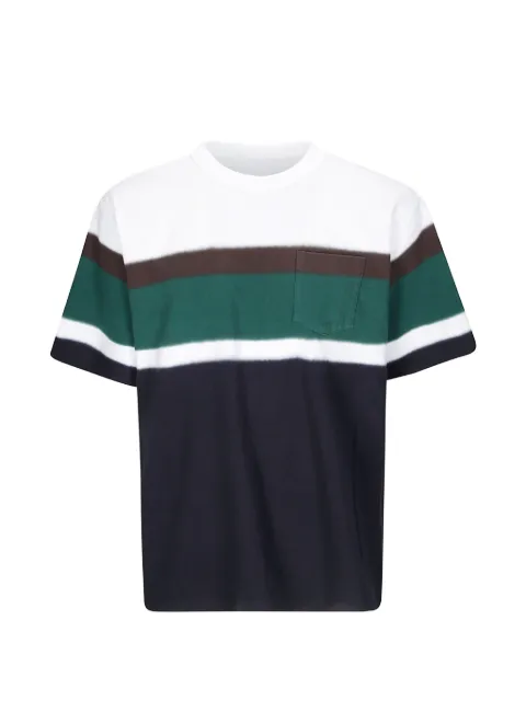 sacai Chusen-dyed pocket T-shirt Black 2604135
