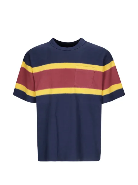 sacai Chusen-dyed cotton T-shirt Blue 2604135
