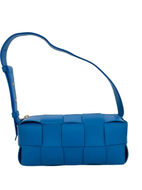 Bottega Veneta Pre-Owned Intrecciato Cassette shoulder bag Blue RFCPUGBBA785541W