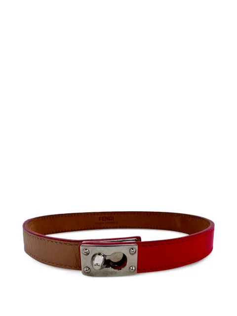 Fendi Pre-Owned Double Wrap bracelet Red RFCPUGBJE785664W