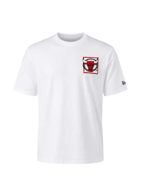 NEW ERA CAP x Chicago Bulls graphic-print T-shirt White 60684304