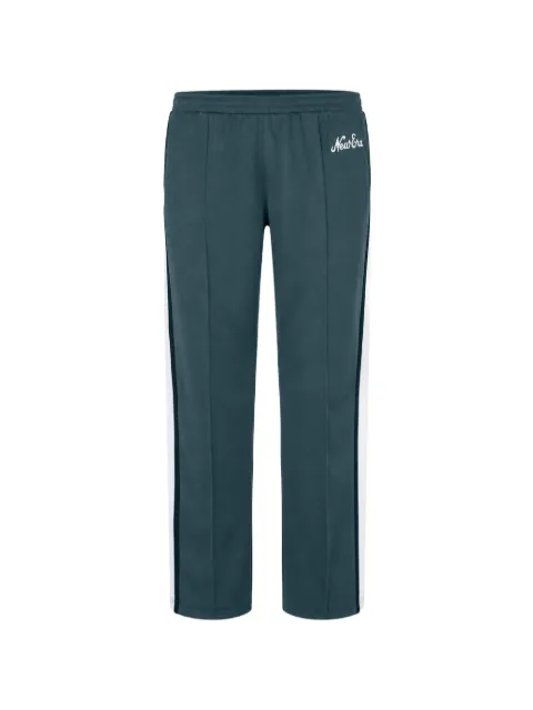 NEW ERA CAP logo-embroidered side-stripe track pants Green 60596278