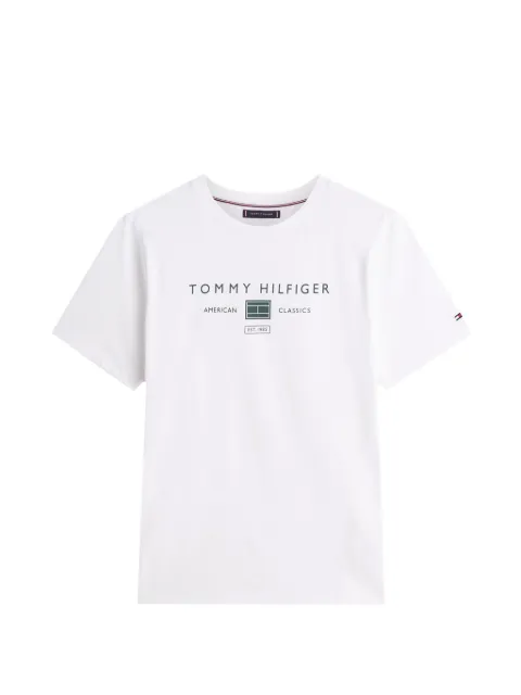 Tommy Hilfiger logo-print short-sleeve T-shirt White FMW0MW44053
