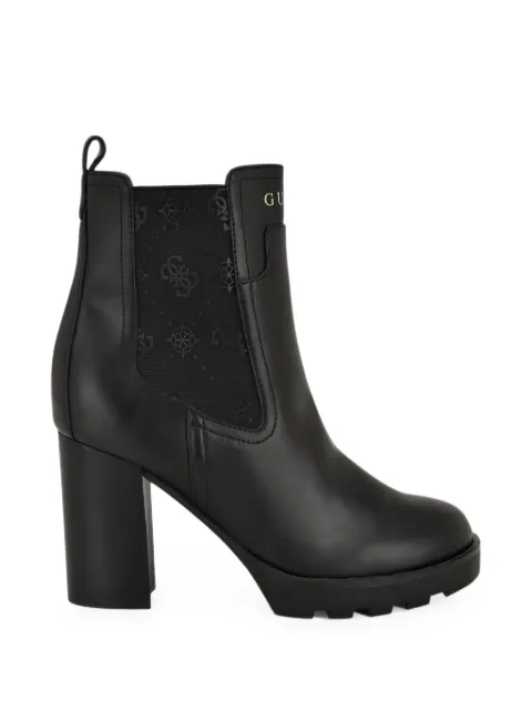 GUESS USA Nealle block-heel ankle boots Black GWNEALLE