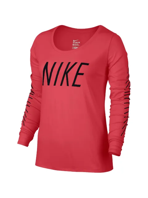 Nike Legend logo-print T-shirt Red 805993