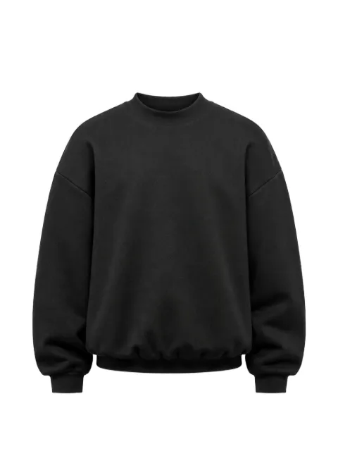 MKI Miyuki Zoku Superweight logo-embroidered sweater Black 800GSMSUPERWEIGHTCREWNECK