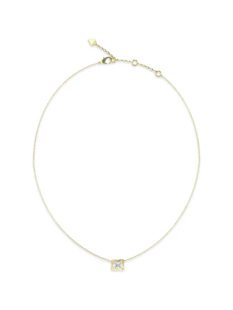 GUESS USA crystal-embellished pendant necklace Gold JUBN05170JW