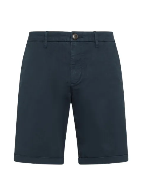 Sun68 turn-up-hem chino shorts Blue B3410107