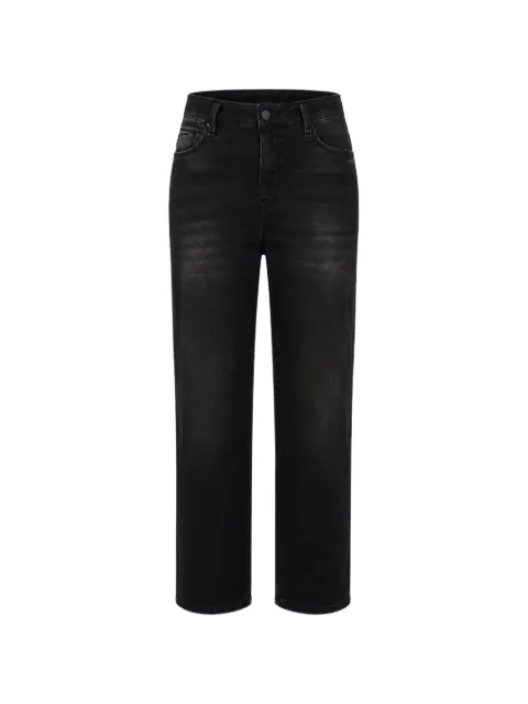 GANG faded straight-leg jeans Black 166254749