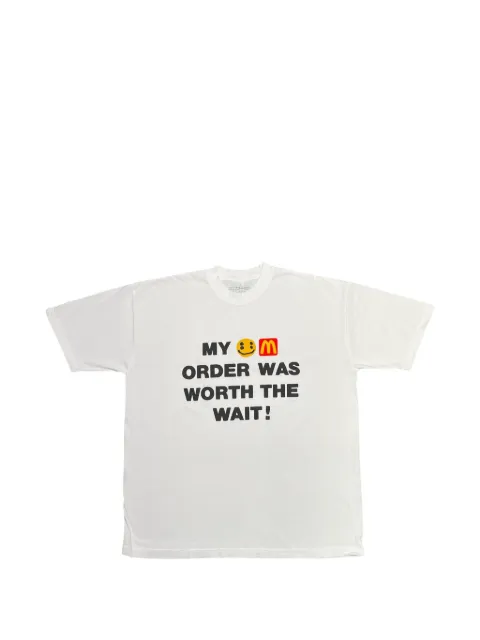 Travis Scott x McDonald's graphic-print short-sleeve T-shirt White CPFM64