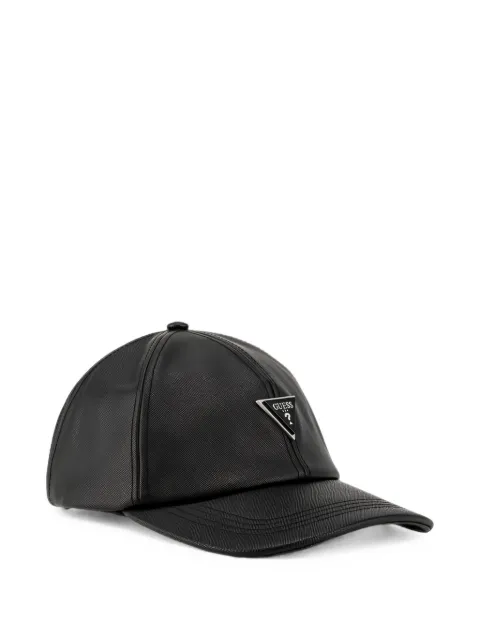 GUESS USA Milano logo-plaque baseball cap Black AM9596POL01