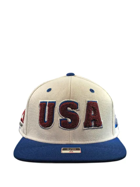 Reebok UFC USA Flexfit cap White M770ZWTEUUSRD