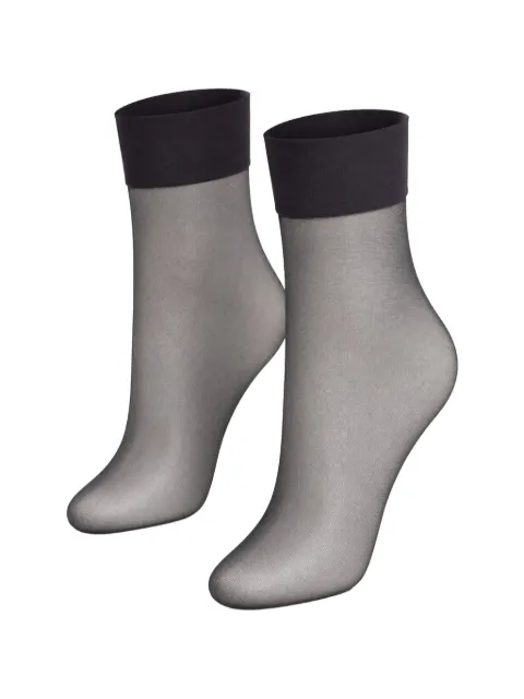 Falke Shelina 12 sheer socks Black 41326