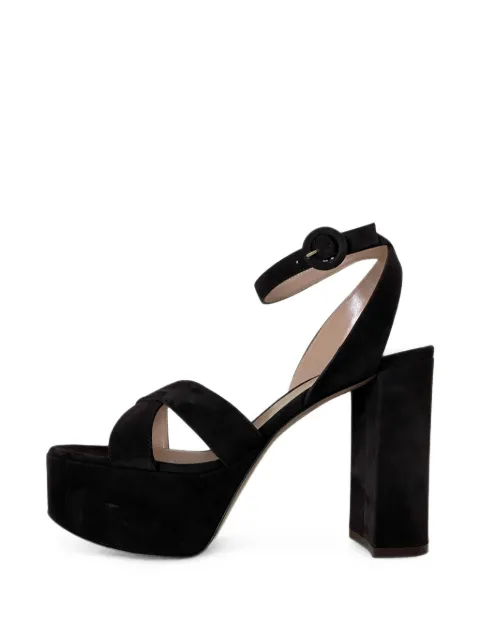 Gianvito Rossi Sabrina platform sandals Black G3262170RICCAM