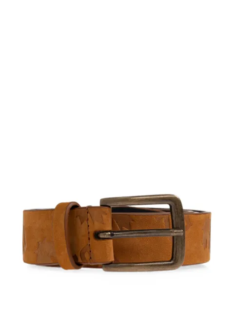 DSQUARED2 leather belt with monogram Neutrals BEM072409709074