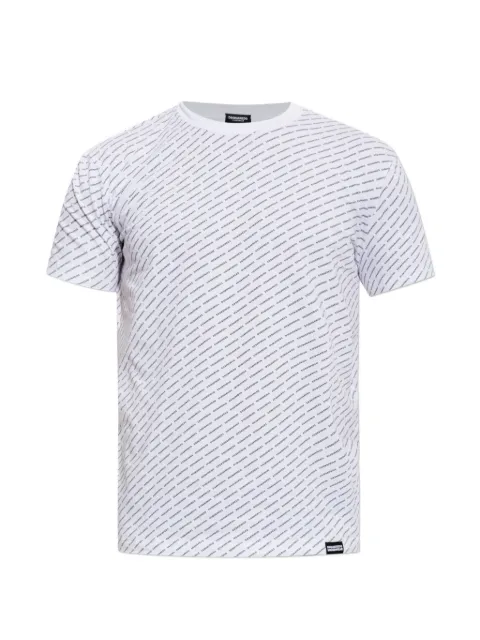 DSQUARED2 logo-print T-shirt White D9M206390