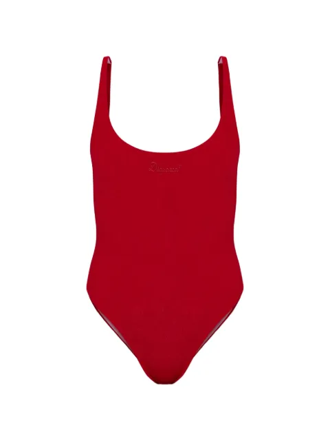 DSQUARED2 embroidered-logo swimsuit Red D6BG55430