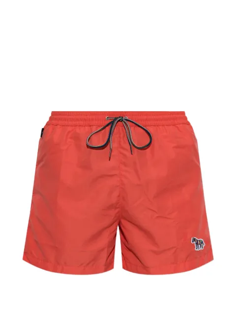 Paul Smith burnt-orange zebra-logo swim shorts Orange M1A200AAU285