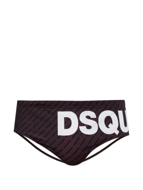 DSQUARED2 monogram swim briefs Red D7B2E6980