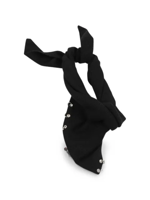 PINKO safety-pin scarf Black 107365A3EV