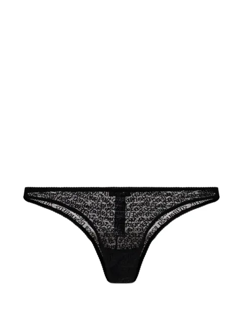 DSQUARED2 brazilian thongs Black D8L736240
