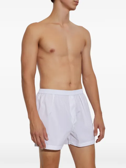 TOM FORD elasticated-waistband cotton boxers White T4LE722100