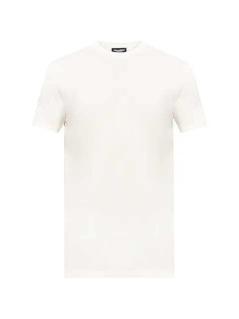 DSQUARED2 Graffiti crewneck T-Shirt White D9M206380ISA01