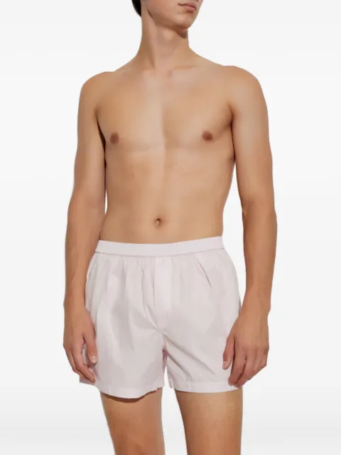 TOM FORD elasticated-waistband cotton boxers Pink T4LE722100