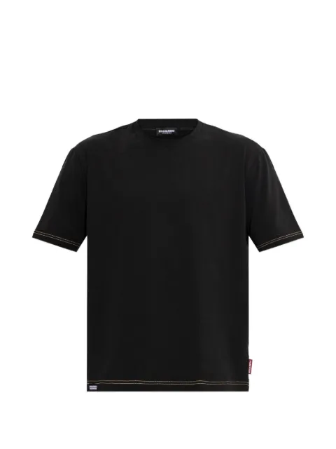 DSQUARED2 contrast-stitch T-shirt Black D9M946350