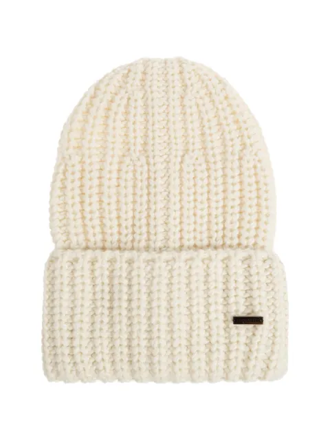 DSQUARED2 logo-plaque beanie hat Neutrals KNM022601W00001