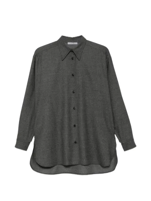 Dusan long-sleeve button-down shirt Grey V1476