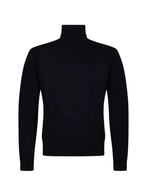 Ballantyne turtleneck wool sweater Blue B2P00214W91