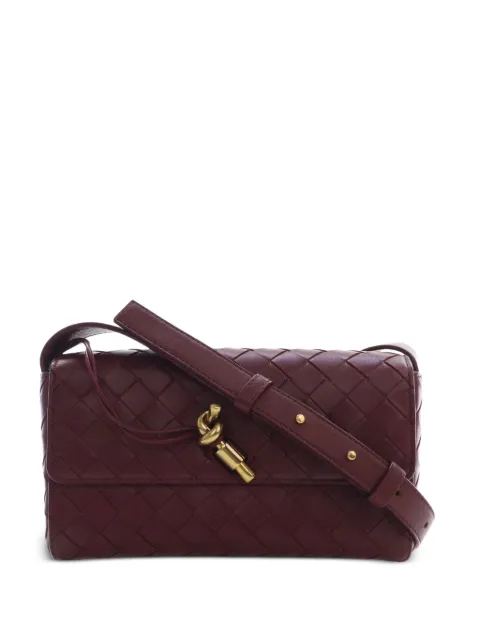 Bottega Veneta Pre-Owned 2012-2026 Mini Nappa Intrecciato Andiamo crossbody bag Red XLEAAPUV7HZVW9RJ