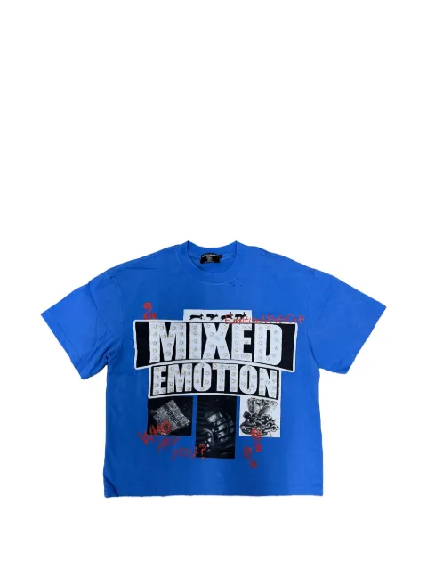 Mixed Emotion Lost Identity T-shirt Blue MIXE076