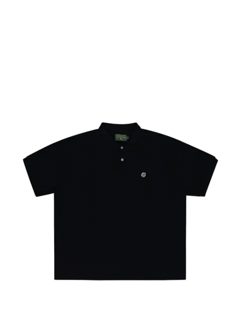 Denim Tears Peace Wreath polo shirt Black DT933