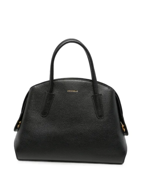 Coccinelle Tylde grained leather shoulder bag Black E1V7N180201