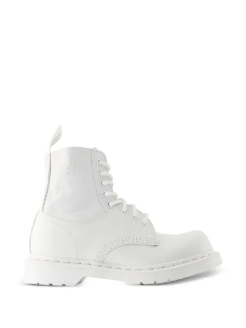 MM6 Maison Margiela x Dr. Martens 1460 lace-up ankle boots White S66WU0128P7006HB009