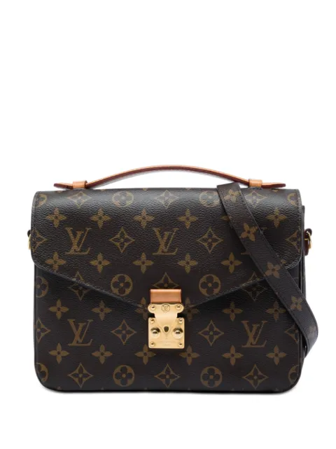 Louis Vuitton Pre-Owned 2018 Monogram Pochette Metis satchel Brown LOR7CMZORPGURL5Q