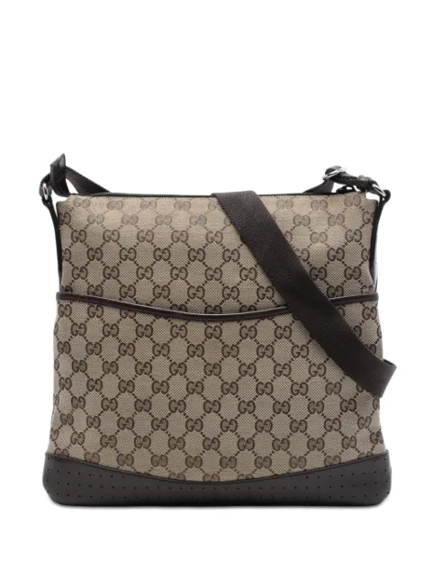 Gucci Pre-Owned 2016-2026 GG Canvas crossbody bag Neutrals 6588CWE3IUSEXQD5