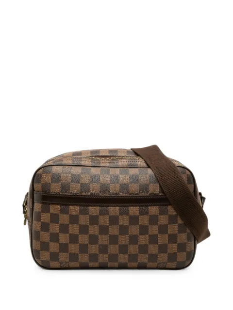 Louis Vuitton Pre-Owned 2004 Damier Ebene Reporter PM crossbody bag Brown MOM7R71JYZX9FPV4