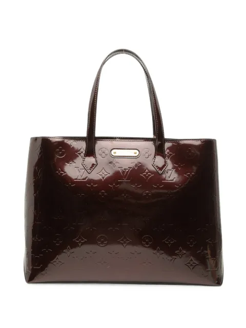 Louis Vuitton Pre-Owned 2010 Monogram Vernis Wilshire MM tote bag Purple 6ZPB2M0SM0Q5CU7I
