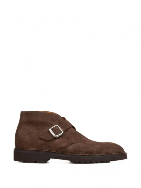 Bontoni Visionario monk strap boots Brown VISIONARIOGRAINSUEDE
