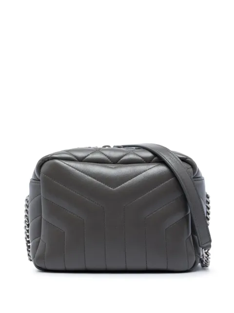 Saint Laurent Pre-Owned 2019 Small Matelasse Calfskin LouLou Bowling Bag crossbody bag Grey XX42W0Z45KCYL40K